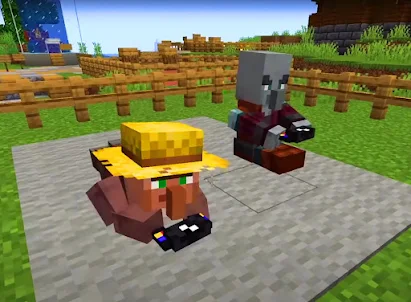 Mobs Animations Mod for mcpe