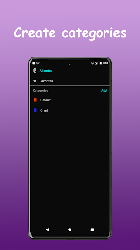 Private Note - Notes and Tasks Screen 3
