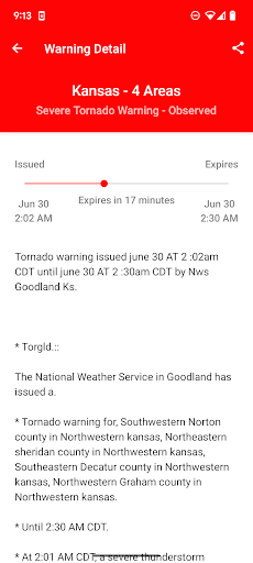 Screenshot of My Hurricane Tracker Pro