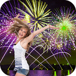 Cover Image of ダウンロード Firework Photo Frame  APK