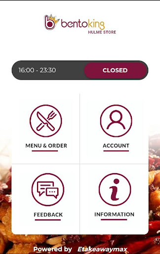 Android application Bento King Hulme screenshort