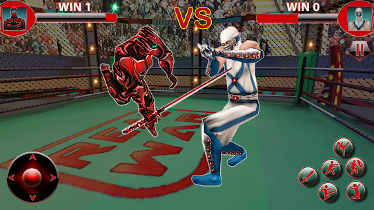 Real Robot Ninja Ring Fight MOD APK 0.6 (Unlimited Money) 2
