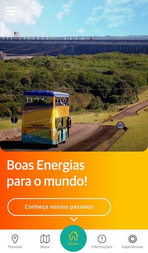 Android application Turismo Itaipu screenshort