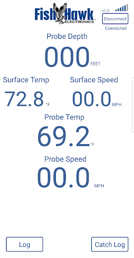 Android application Fish Hawk screenshort