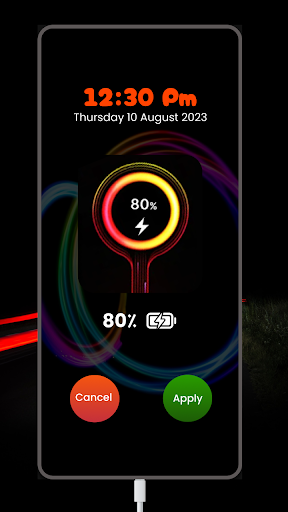 Android application Battery Charging Animation App screenshort