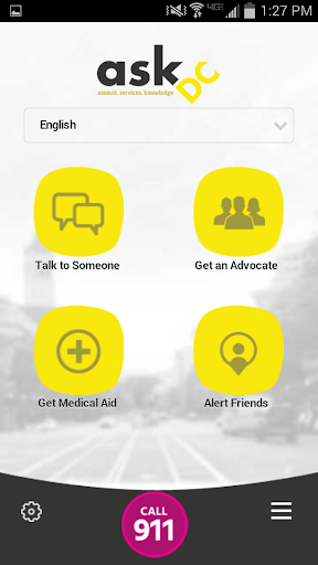 Android application ASK DC screenshort