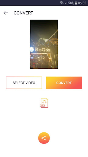 Video to MP3 converter Screen 3