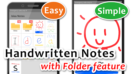 Android application Handwritten Idea Notes screenshort