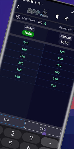 Android application Card Score - Score Counter screenshort