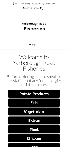 Android application Yarborough Road Fisheries screenshort