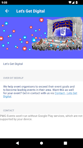 ProMedia Events Screen 3