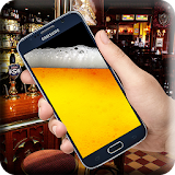 Beer in phone icon