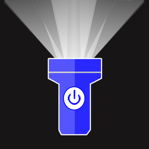 Flashlight torch light app logo