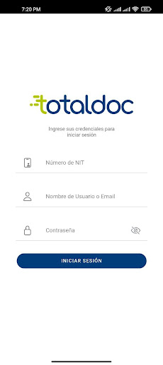 Android application TotalPOS - Factura Electrónica screenshort