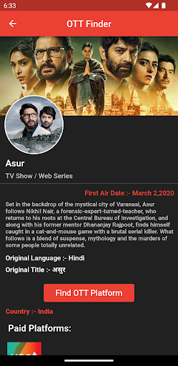 OTT Movie Finder
