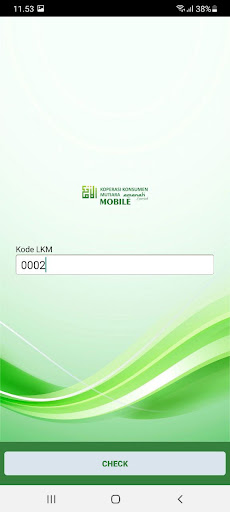 Android application KOPMAS Mobile screenshort