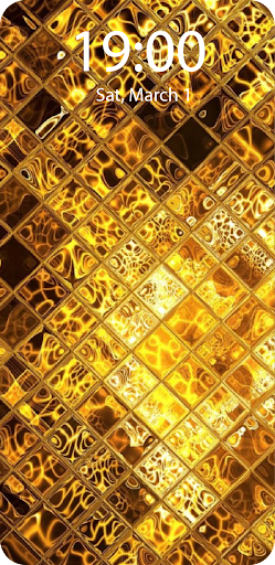 Gold Live Wallpaper Parallax Screen 3
