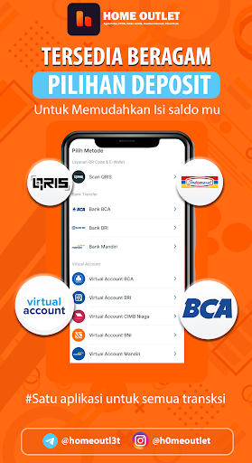 Home Outlet - Agen Pulsa Murah Screen 2