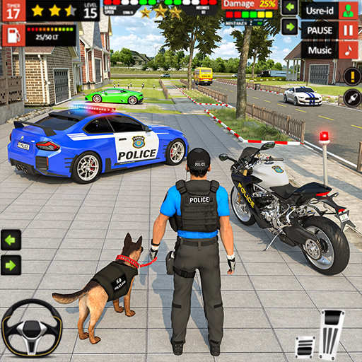 City Police Car Chase Game 3D