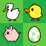 Happy Zoo-Mrs Chicken lay Eggs icon