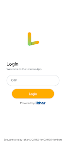 Ibhar-CAHO License App