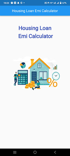 Android application Housing Loan Emi Calculator screenshort