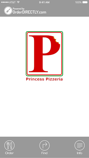 Android application Princess Pizza, Redcar screenshort