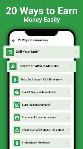 Earn money online In Cash app Screen 3