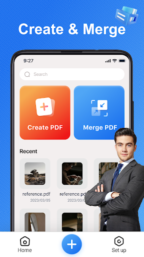 Android application Lucky File-PDF Founder screenshort