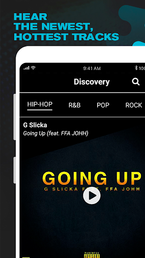 Android application TWEEDL - Music Discovery screenshort