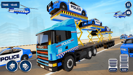 Police Transporter Truck Games