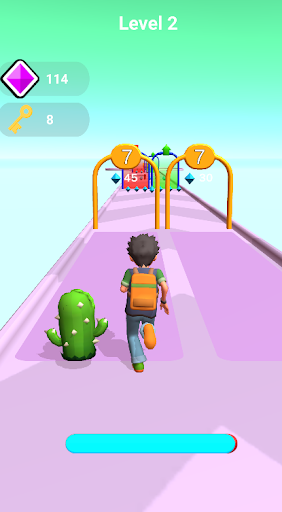 Android application Monster Catch Run screenshort