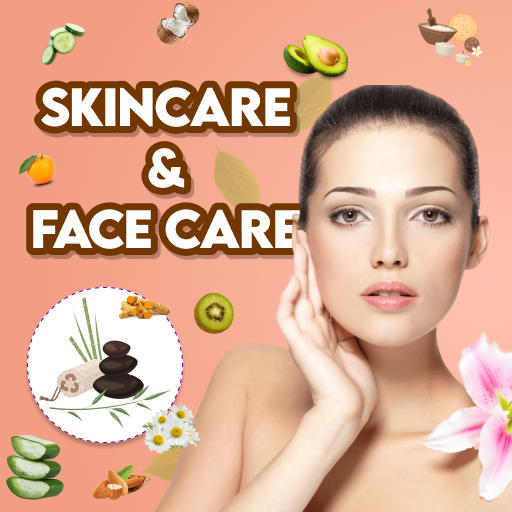 Skincare and Face Care Routine Logo