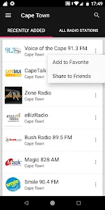 Cape Town Radio Stations