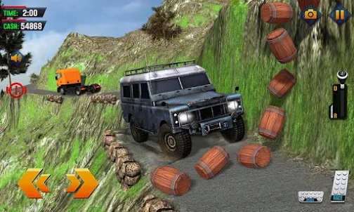 Offroad Jeep Driving Games SUV