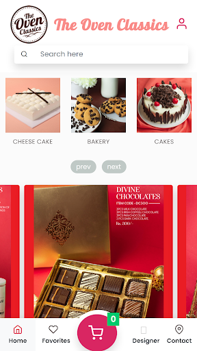 Android application The Oven Classics screenshort