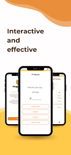 Nuggets: Language Learning Screen 2
