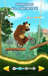 Masha and the Bear: Climb Racing and Car Games screenshots 15