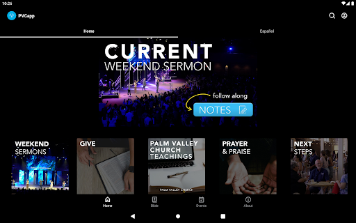 Screenshot of Palm Valley Church - Texas