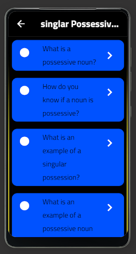 singlar Possessive nouns Screen 2