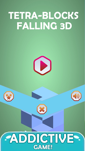 Tetra-Blocks Falling 3D