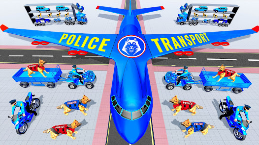 US Police Dog Transport Games  screenshots 3