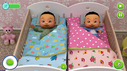 Twin Newborn Baby Care - Babysitter Daycare Game 1.0.7 screenshots 1
