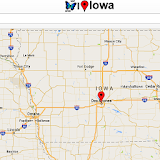 Iowa Map icon