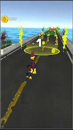 Colorful Bird Runner - Screenshot 1