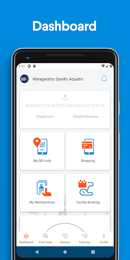 Android application Wangaratta Sports Aquatic screenshort