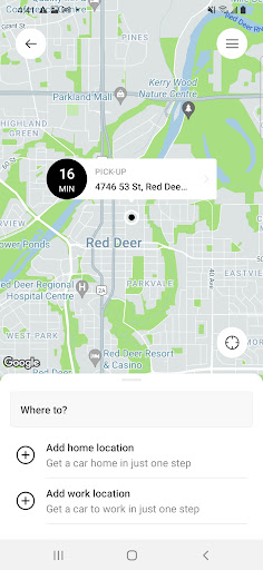 Alberta Gold Taxi Screen 2