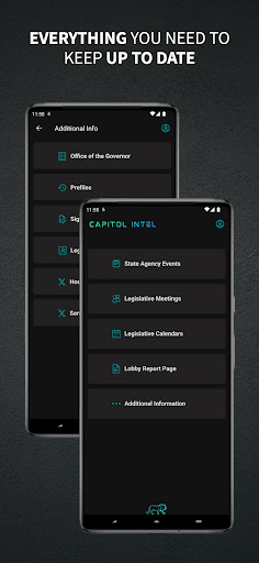 Android application Capitol Intel screenshort