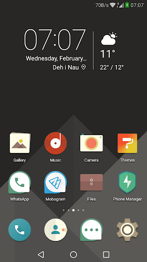 Retro Material EMUI 5.X/8.0 Th Screenshot 1 - AppWisp.com