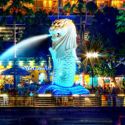Merlion Singapore Wallpapers logo